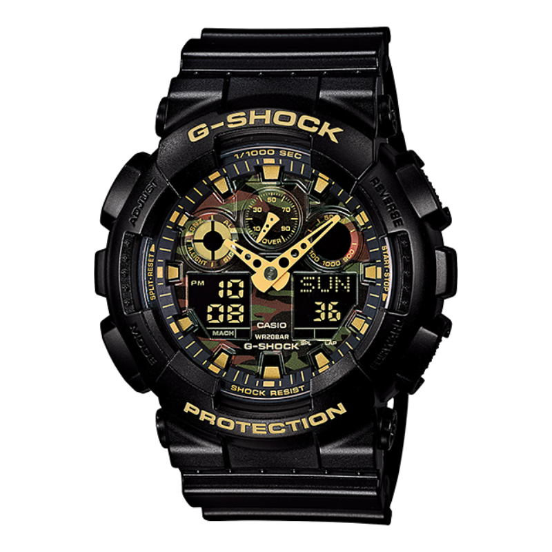 นาฬิกา G-SHOCK Analog-Digital GA-100 Series รุ่น GA-100CF-1A9