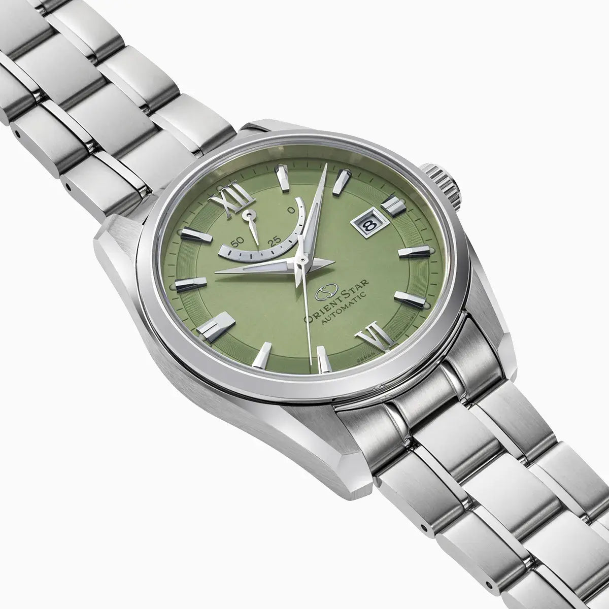 นาฬิกา ORIENT STAR Contemporary Date รุ่น RE-AU0107E Leaf Dial Mechanical Men's Watch