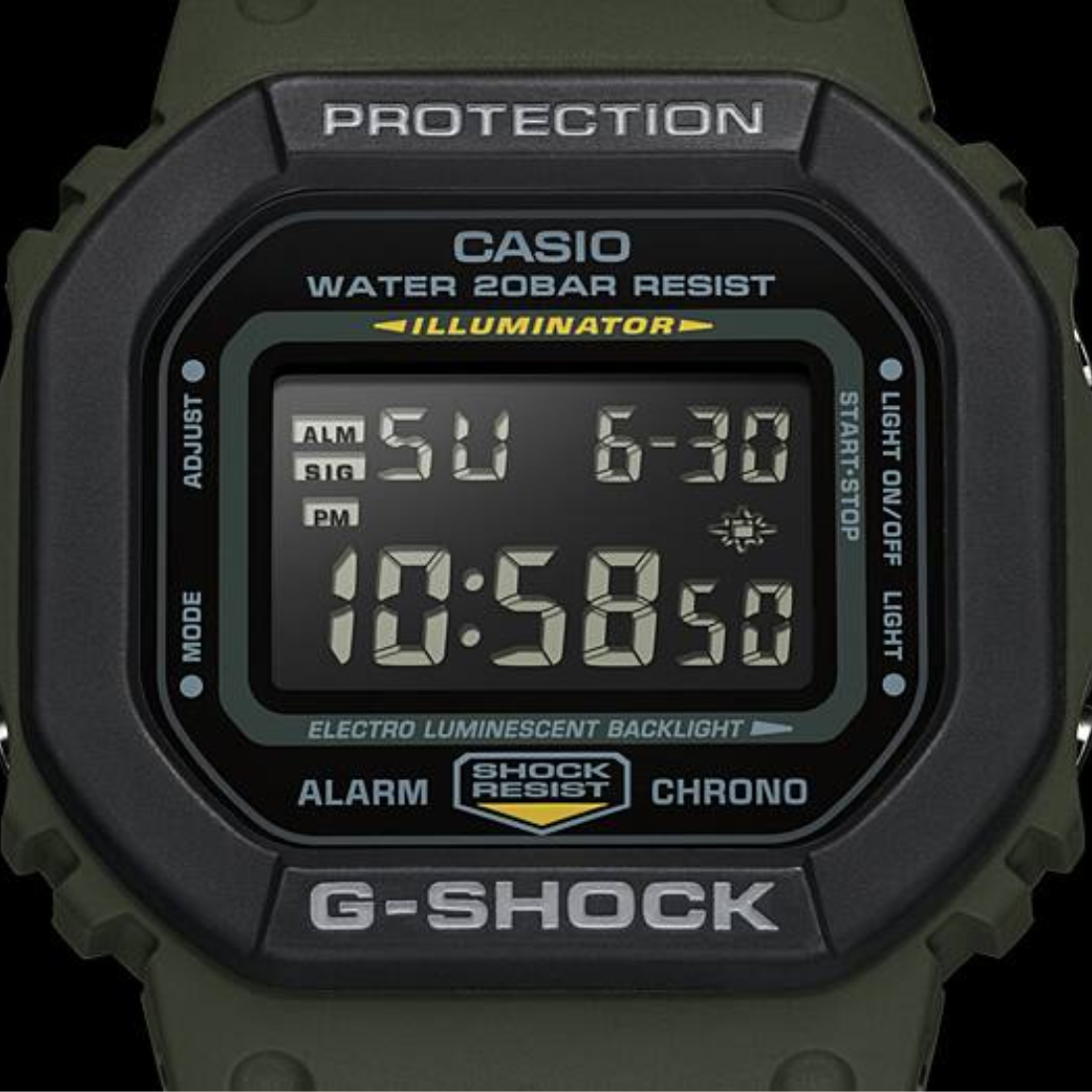 นาฬิกา G-SHOCK Digital 5600 series รุ่น DW-5610SU-3DR