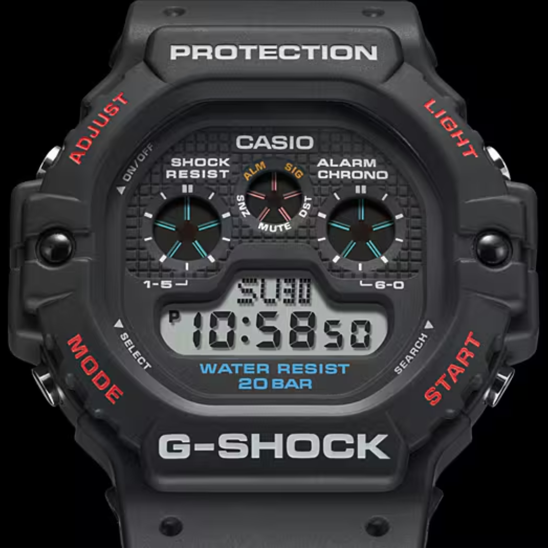 นาฬิกา G-SHOCK Digital 5900 series รุ่น DW-5900-1