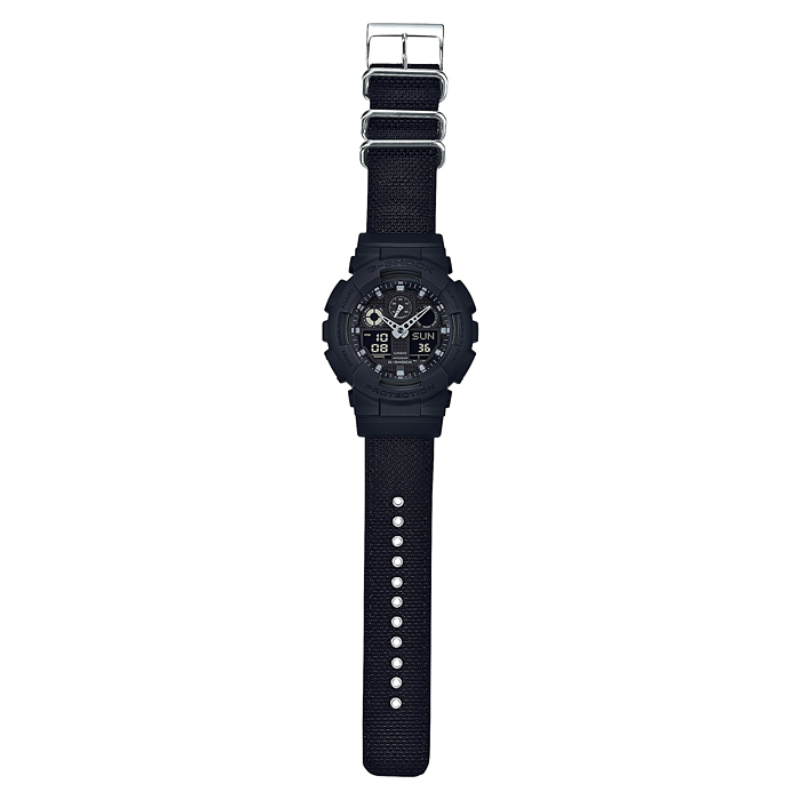 นาฬิกา G-SHOCK Analog-Digital GA-100 Series รุ่น GA-100BBN-1A