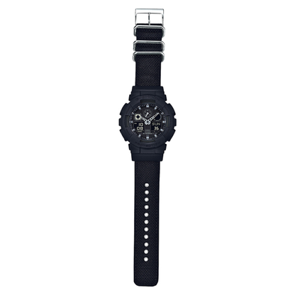 นาฬิกา G-SHOCK Analog-Digital GA-100 Series รุ่น GA-100BBN-1A