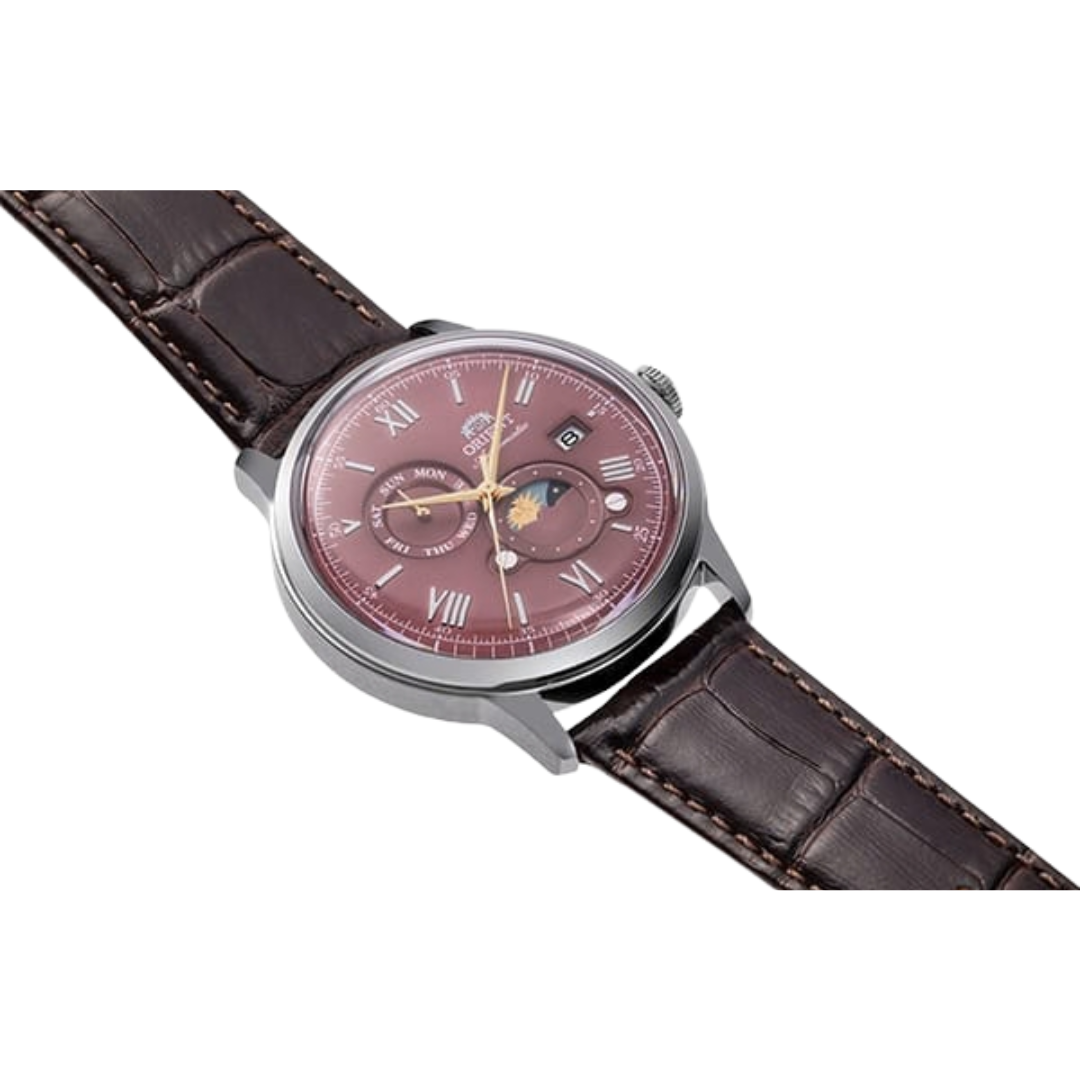 นาฬิกา ORIENT Classic Bambino รุ่น RA-AK0807R Sun & Moon Automatic