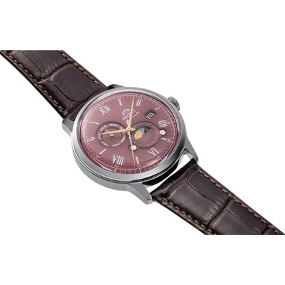 นาฬิกา ORIENT Classic Bambino รุ่น RA-AK0807R Sun & Moon Mechanical Men's watch