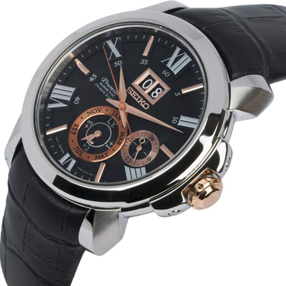 นาฬิกา SEIKO Premier Kinetic Perpetual Calendar Men's Watch รุ่น SNP149 SNP149P SNP149P2
