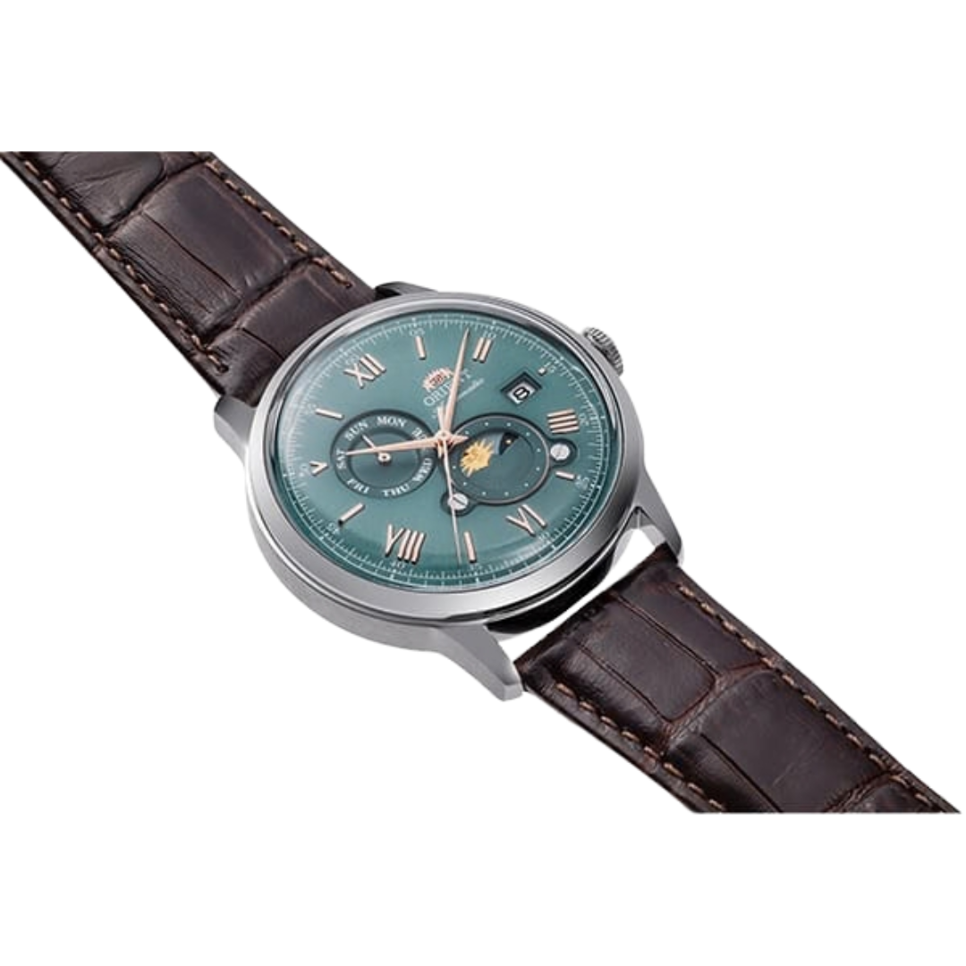 นาฬิกา ORIENT Classic Bambino รุ่น RA-AK0805E Sun & Moon Automatic