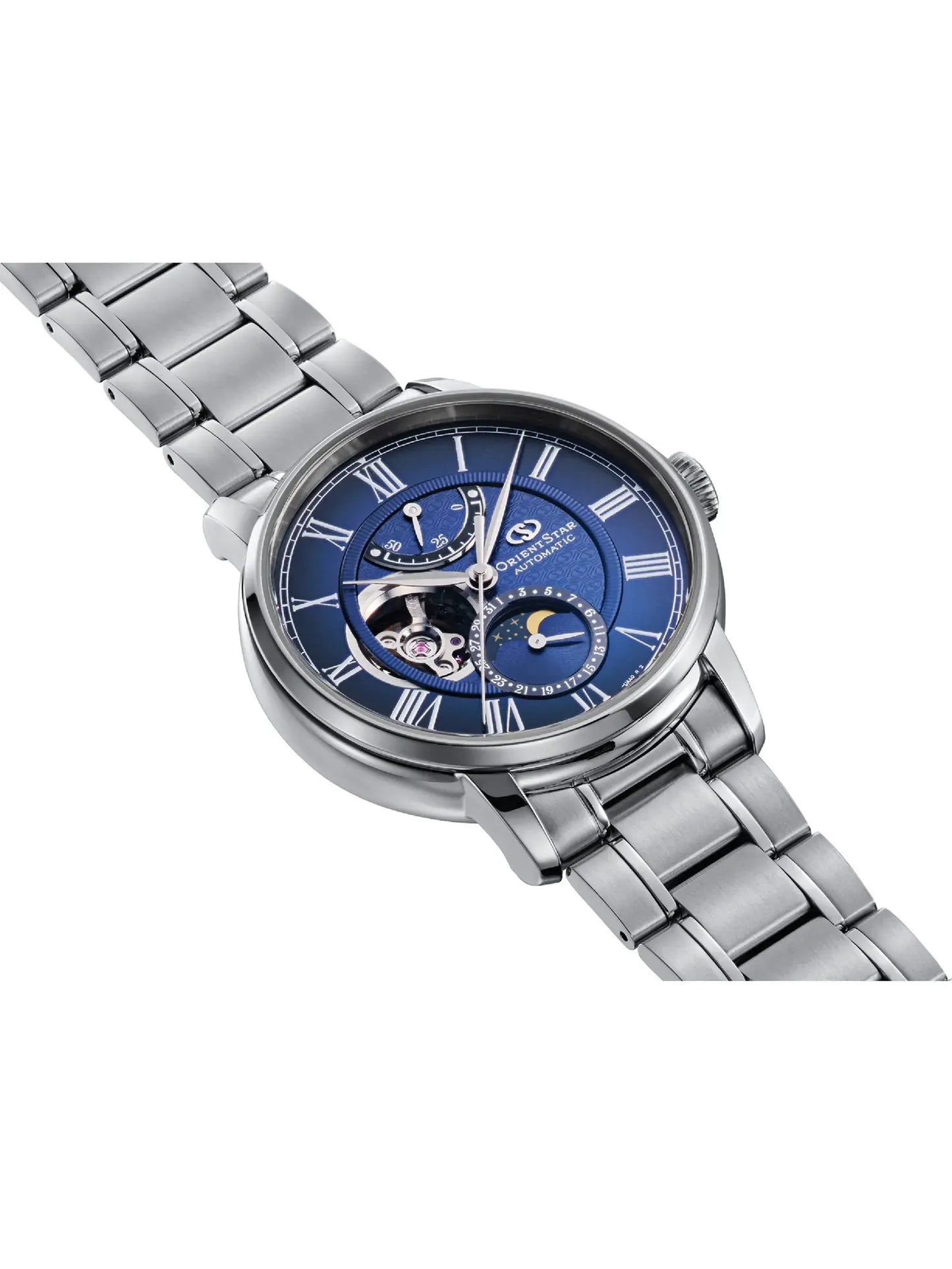 นาฬิกา ORIENT STAR Classic รุ่น RE-BT0006L Moon Phase Mechanical Men's watch