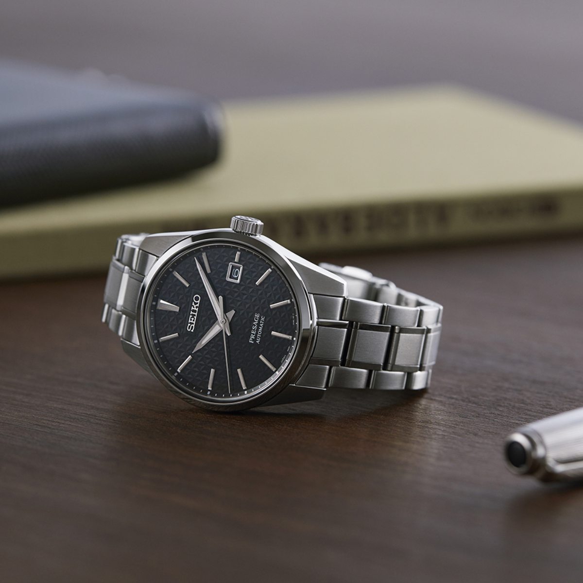 นาฬิกา SEIKO Presage Sharp Edged Series Men's Watch รุ่น SPB203 SPB203J SPB203J1 Automatic