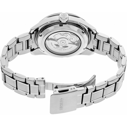 นาฬิกา SEIKO Presage GMT Sharp Edged Series 'Susutake' Dial Men's Watch รุ่น SPB225 SPB225J SPB225J1 Automatic