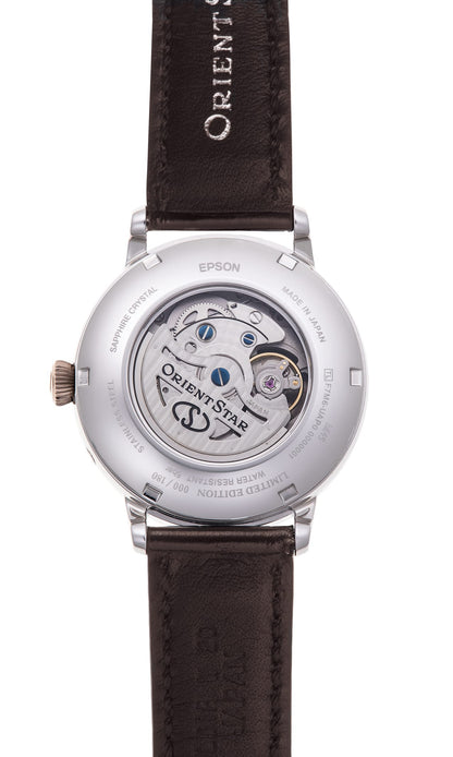 นาฬิกา ORIENT STAR M45 F7 Mechanical Moon Phase รุ่น RE-AY0121A 'Lake Tazawa' Limited Edition of 180 pcs.