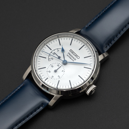 นาฬิกา SEIKO Presage RIKI STEEL CLOCK Enamel Men's Watch รุ่น SPB161 SPB161J SPB161J1 Automatic