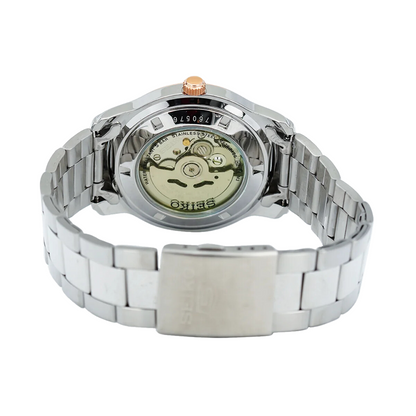 นาฬิกา SEIKO 5 Series 21 Jewels Men's Watch รุ่น SNKP12 SNKP12K SNKP12K1 Automatic