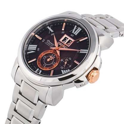 นาฬิกา SEIKO Premier Kinetic Perpetual Calendar Men's Watch รุ่น SNP157 SNP157P SNP157P1