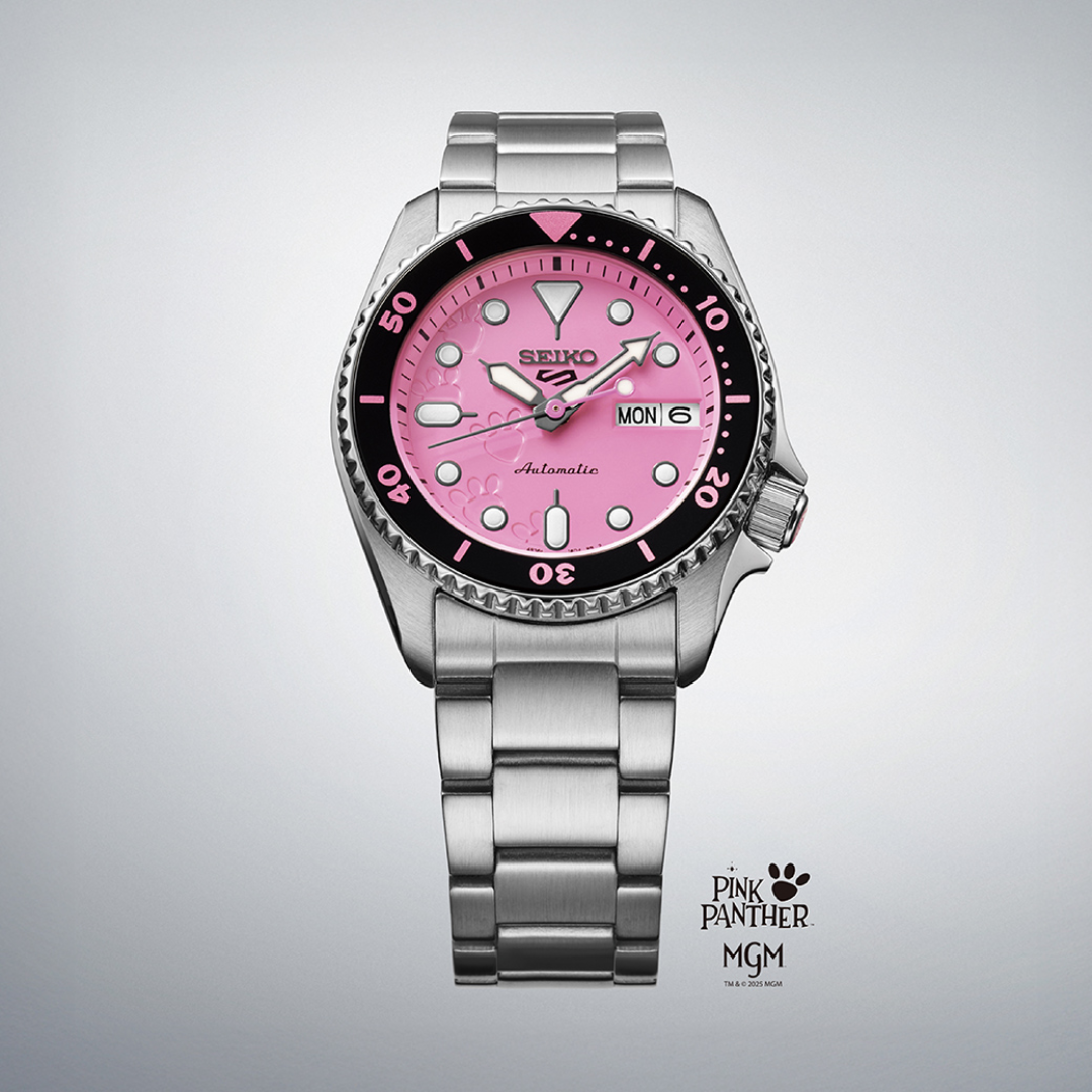 นาฬิกา SEIKO 5 Sport x Pink Panther รุ่น SRPM07 SRPM07K SRPM07K1 Limited Edition of 9,999 Pcs.