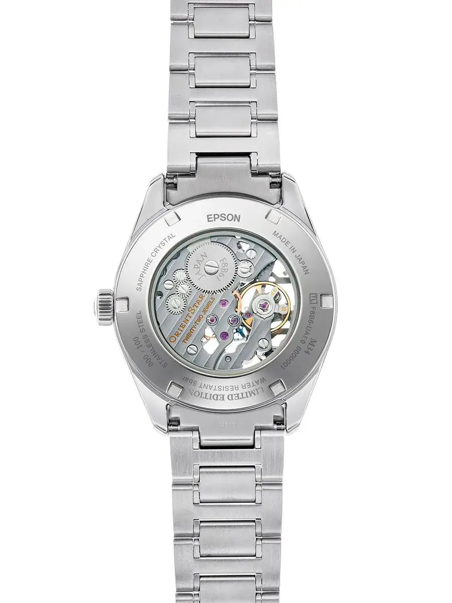 นาฬิกา ORIENT STAR Contemporary Mechanical รุ่น RE-AZ0104L M34 F8 Skeleton Limited Edition of 100 pcs.