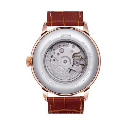 นาฬิกา ORIENT Classic Bambino รุ่น RA-AK0801S Sun & Moon Mechanical Men's watch