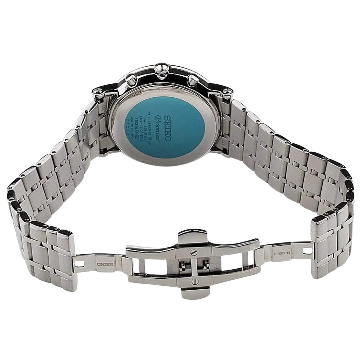 นาฬิกา SEIKO Premier Chronograph Men's Watch รุ่น SNAF75 SNAF75P SNAF75P1 Quartz