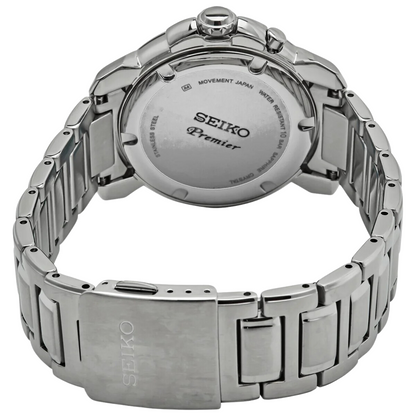 นาฬิกา SEIKO Premier Perpetual Calendar Men's Watch รุ่น SNQ157 SNQ157P SNQ157P1 Quartz
