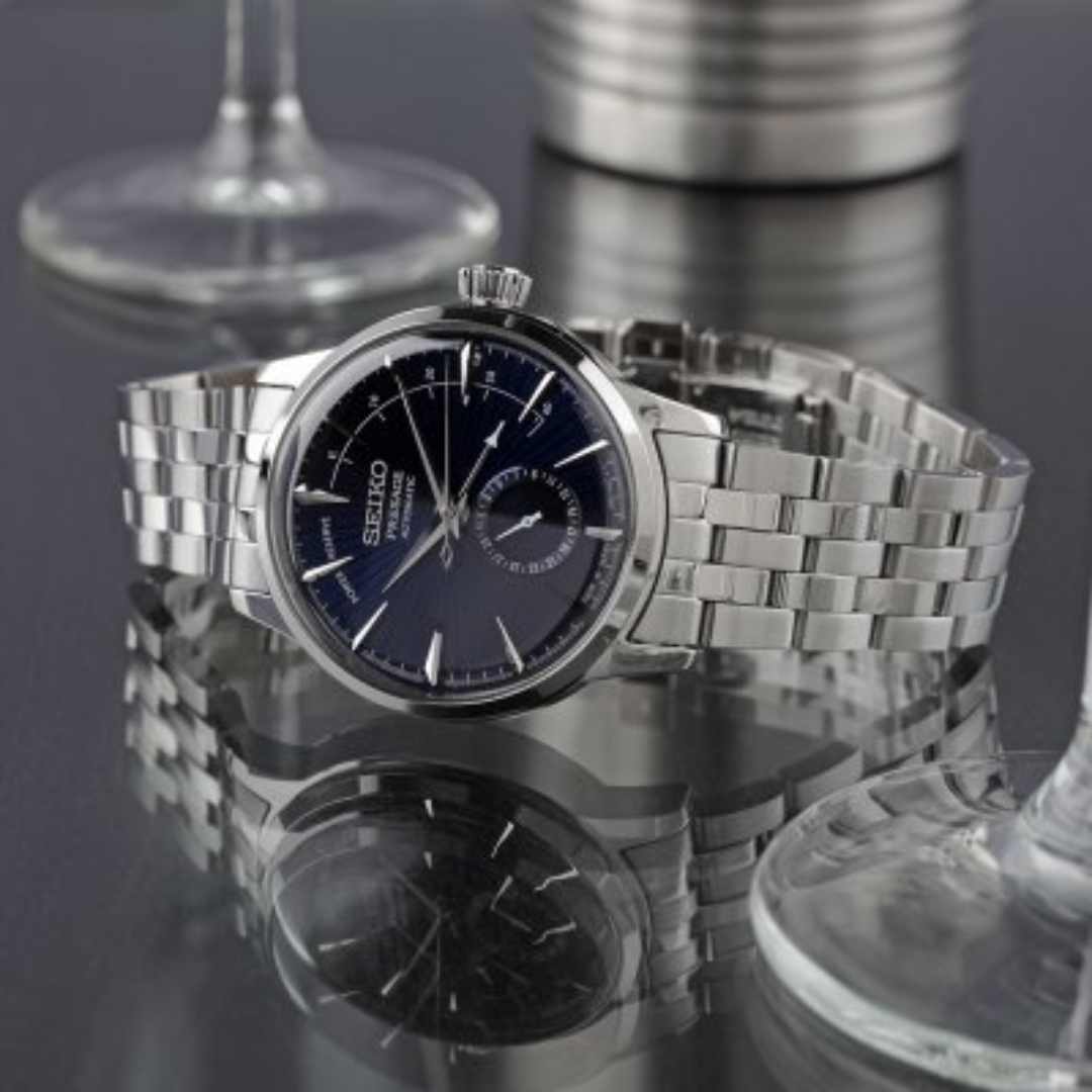 นาฬิกา SEIKO Presage Cocktail Time 'Blue Moon' Men's Watch รุ่น SSA347 SSA347J SSA347J1 Automatic