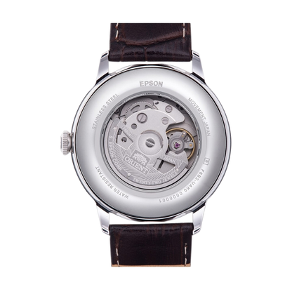 นาฬิกา ORIENT Classic Bambino รุ่น RA-AK0803Y Sun & Moon Mechanical Men's watch