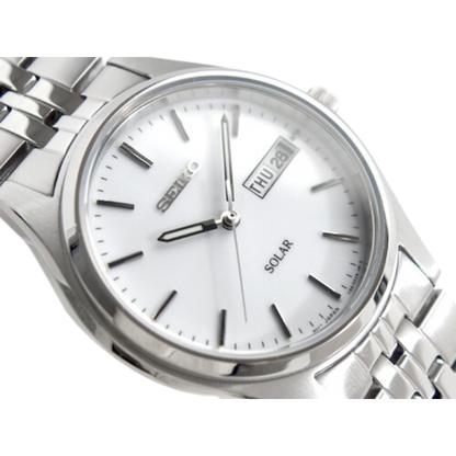 นาฬิกา SEIKO Core Series Solar Men's Watch รุ่น SNE031 SNE031P SNE031P9 Eco-Drive