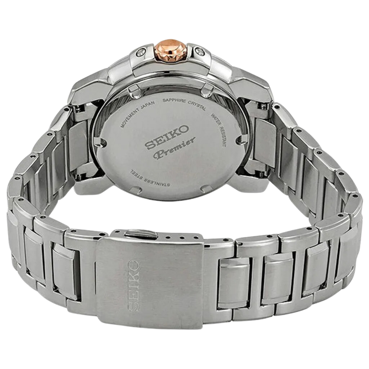 นาฬิกา SEIKO Premier Kinetic Perpetual Calendar Men's Watch รุ่น SNP153 SNP153P SNP153P1