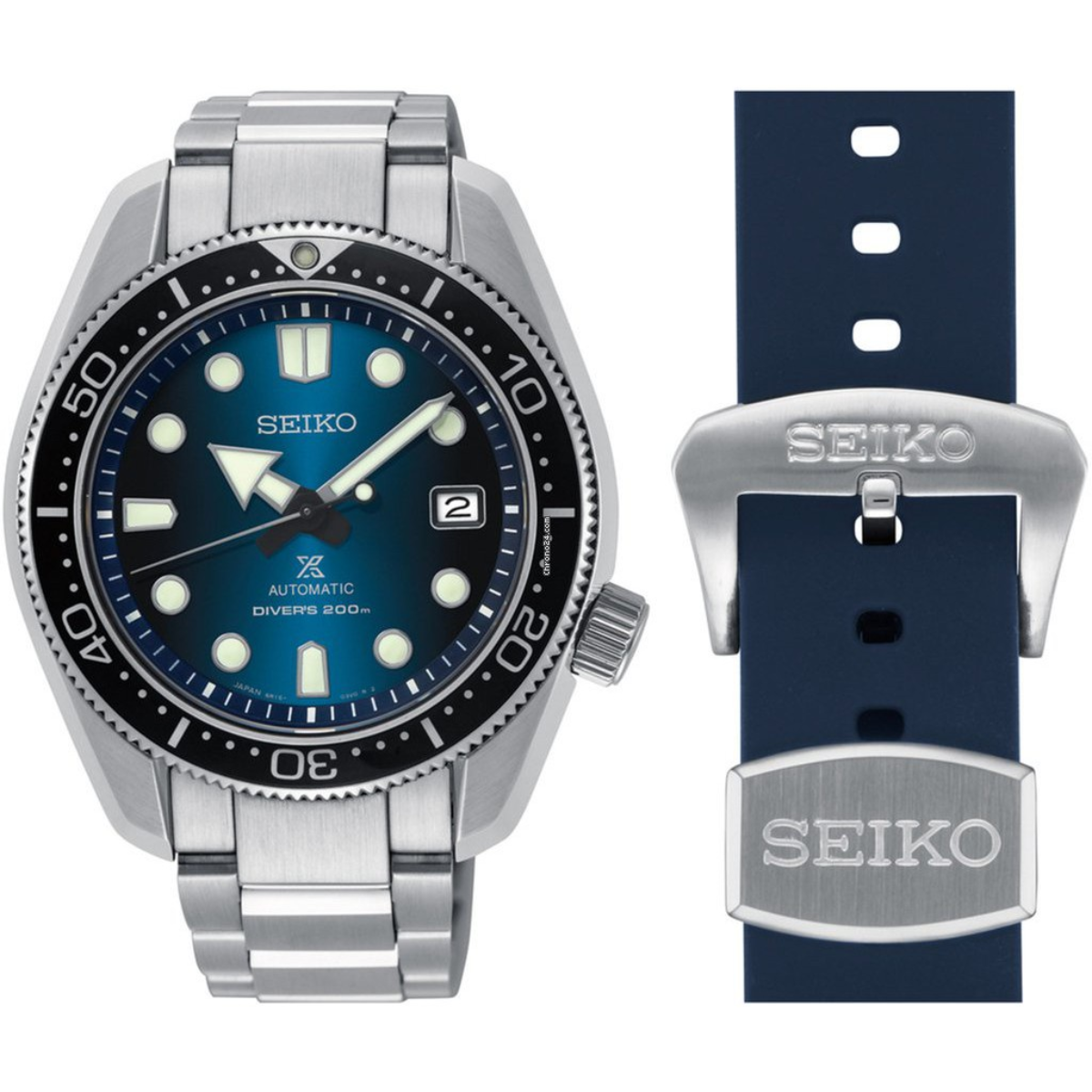 นาฬิกา SEIKO Prospex Prospex Great Blue Hole Men's Watch รุ่น SPB083 SPB083J SPB083J1 Automatic