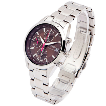 นาฬิกา SEIKO Chronograph Women's Watch รุ่น SNDV51 SNDV51P SNDV51P1 Quartz
