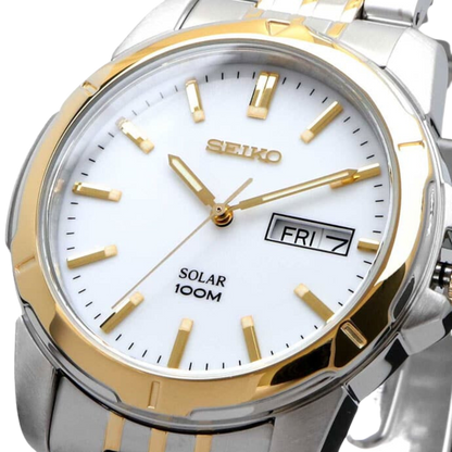 นาฬิกา SEIKO Core Series Solar Men's Watch รุ่น SNE094 SNE094P SNE094P1 Eco-Drive