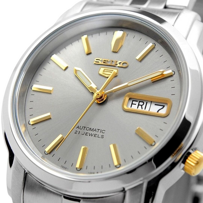 นาฬิกา SEIKO 5 Series 21 Jewels Men's Watch รุ่น SNKK67 SNKK67K SNKK67K1 Automatic