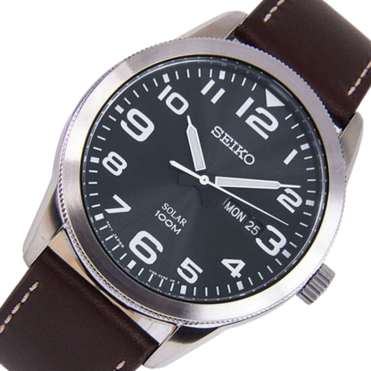 นาฬิกา SEIKO Sports Solar Men's Watch รุ่น SNE475 SNE475P SNE475P1 Solar