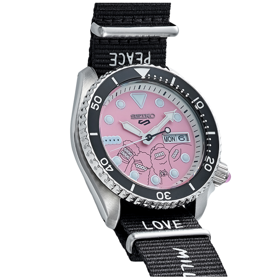 นาฬิกา SEIKO Seiko 5 Sports x Millions Monster รุ่น SRPL69 SRPL69K SRPL69K1 Limited Edition of 500 Pcs.