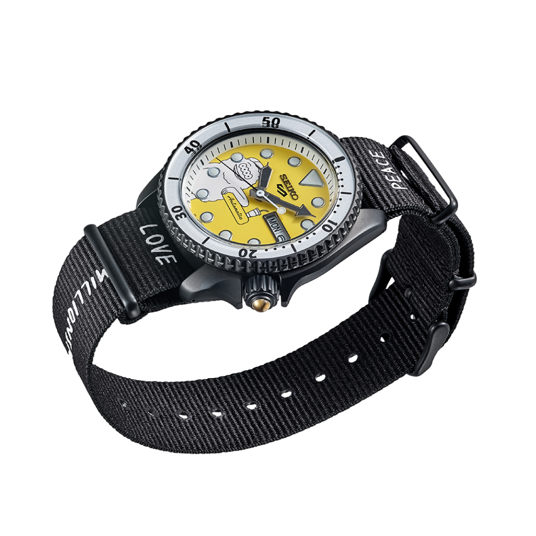 นาฬิกา SEIKO Seiko 5 Sports x Millions Monster รุ่น SRPL65 SRPL65K SRPL65K1 Limited Edition of 500 Pcs.