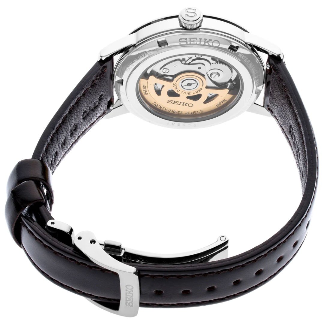 นาฬิกา SEIKO Presage Cocktail Time 'Old Clock' Men's Watch รุ่น SRPE43 SRPE43J SRPE43J1 Automatic
