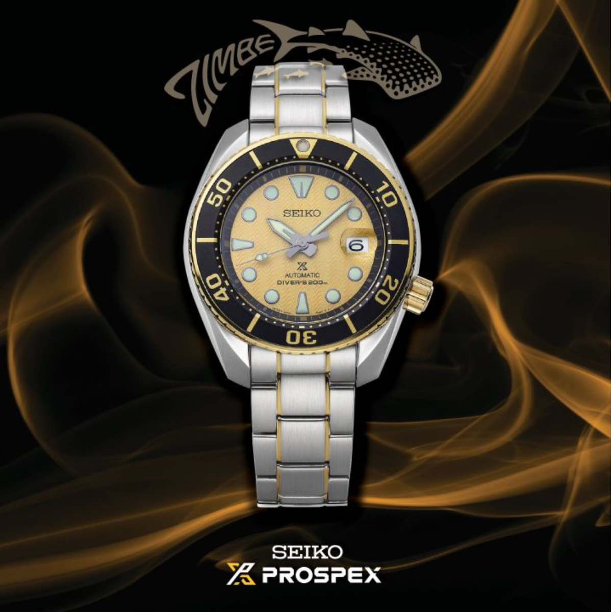 นาฬิกา SEIKO Prospex 'Okinawa' Zimbe No.15 Thailand Limited Edition of 1,500 pcs. รุ่น SPB194 SPB194J SPB194J1 Automatic