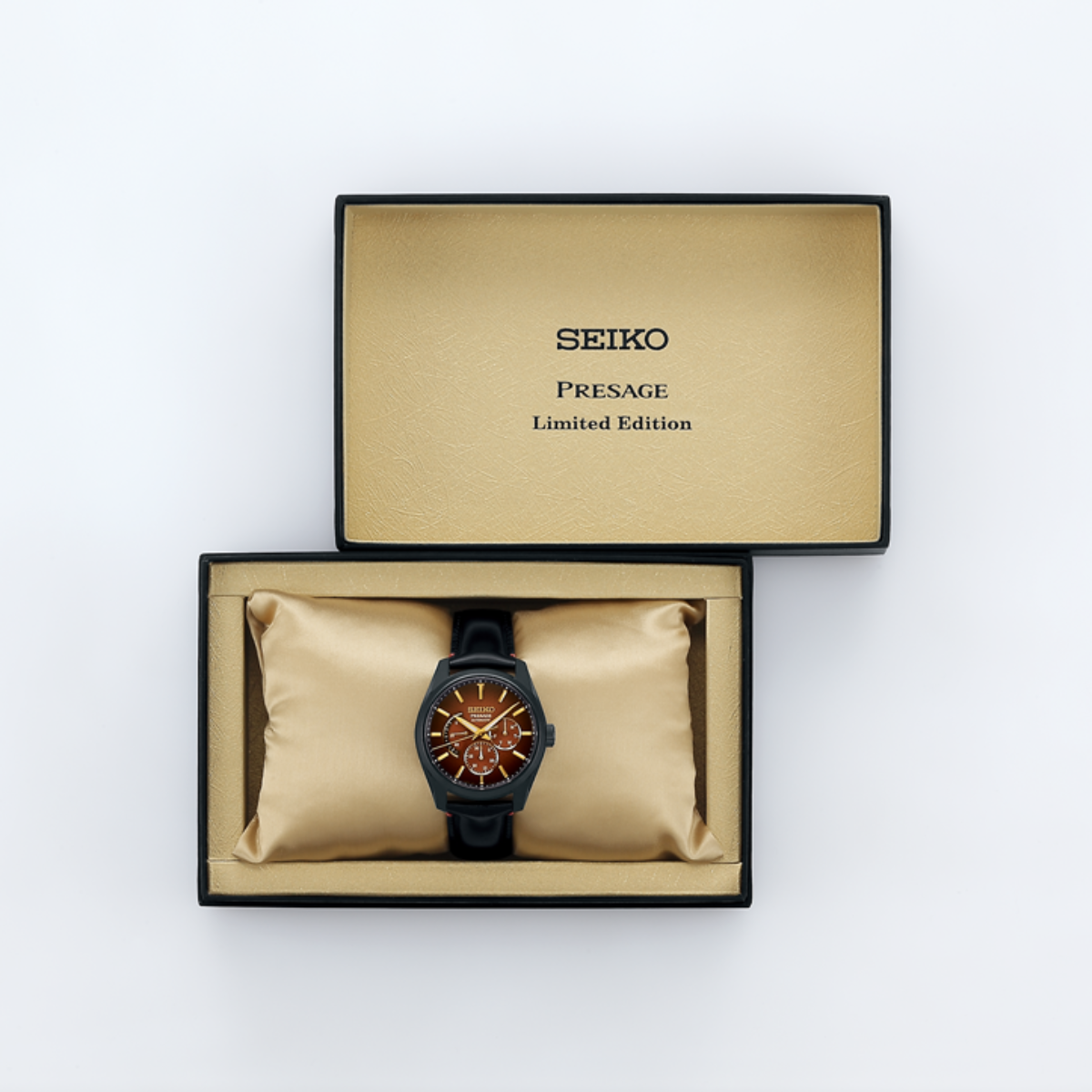 นาฬิกา SEIKO Presage Sharp Edged Series Kabuki-inspired Limited Edition of 2,000 pieces รุ่น SPB329 SPB329J SPB329J1 Automatic