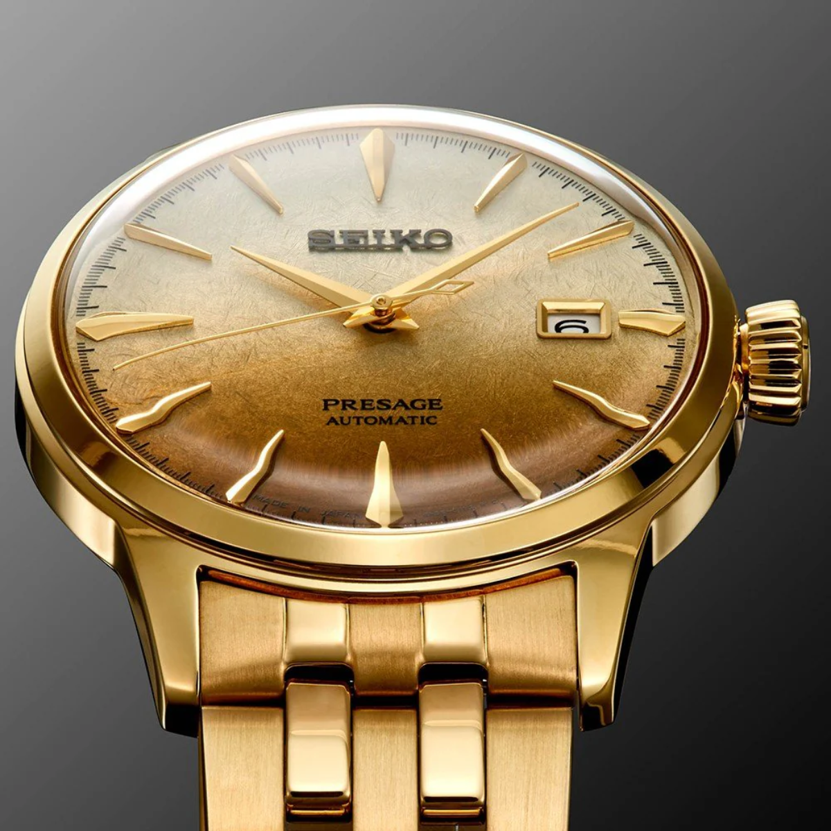 นาฬิกา SEIKO Presage Cocktail Time 'Beer Julep' รุ่น SRPK46 SRPK46J SRPK46J1 U.S. Special Creation Automatic Men's Watch