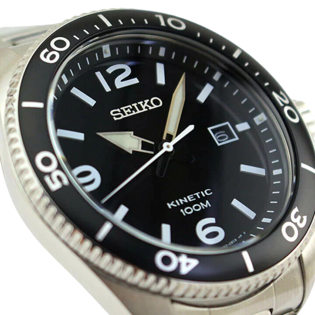 นาฬิกา SEIKO Kinetic Men's Watch รุ่น SKA747 SKA747P SKA747P1