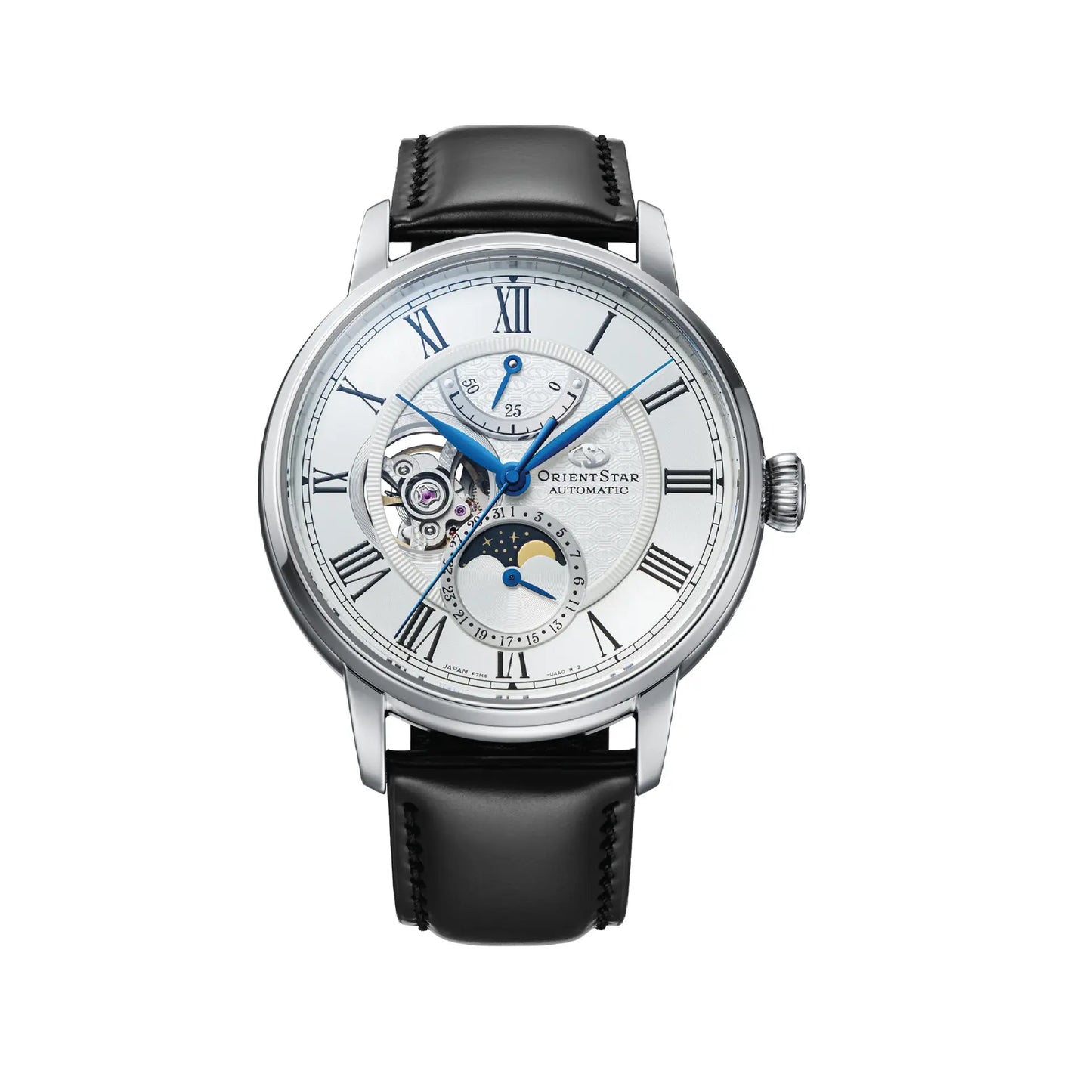 นาฬิกา ORIENT STAR Classic รุ่น RE-BT0005S Moon Phase Mechanical Men's watch