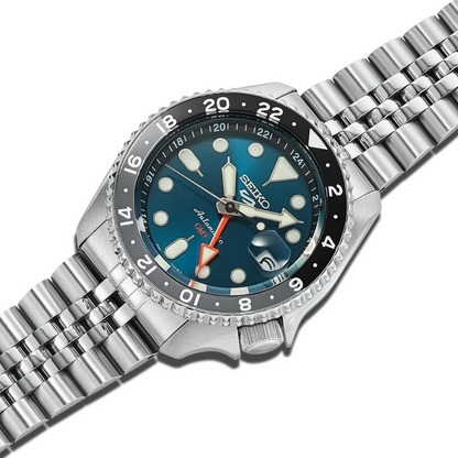 นาฬิกา SEIKO 5 Sports GMT รุ่น SSK045 SSK045K SSK045K1 'Velocity Blue' Vintage Car Special Edition