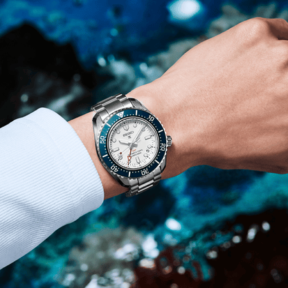 นาฬิกา SEIKO Prospex รุ่น SPB519 SPB519J SPB519J1 A premium diver’s GMT watch inspired by a marine sport lifestyle