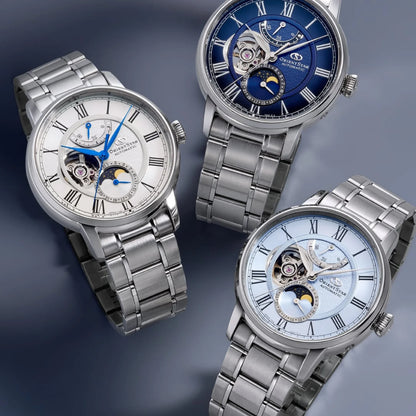 นาฬิกา ORIENT STAR Classic รุ่น RE-BT0006L Moon Phase Mechanical Men's watch