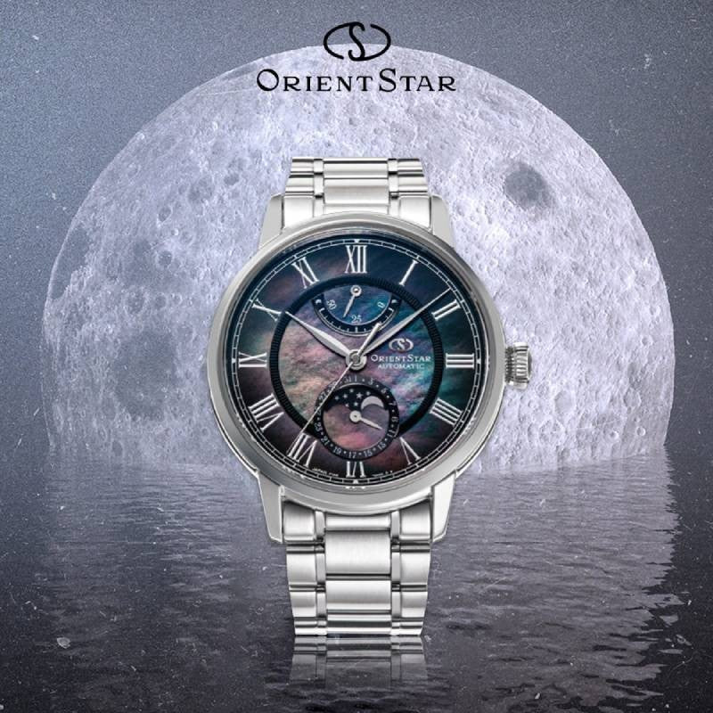 นาฬิกา ORIENT STAR Classic Mechanical รุ่น RE-AY0116A Moon Phase Limited Edition of 200 pcs.