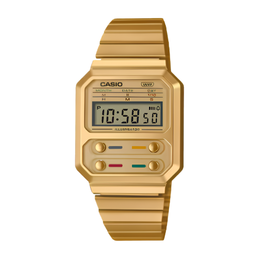 นาฬิกา Casio Vintage รุ่น A100WEG-9A Unisex Watch