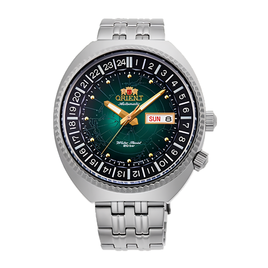 นาฬิกา ORIENT Revival รุ่น RA-AA0E02E World Map Mechanical Men's watch