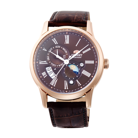 นาฬิกา ORIENT Classic รุ่น RA-AK0009T Sun & Moon Mechanical Men's watch