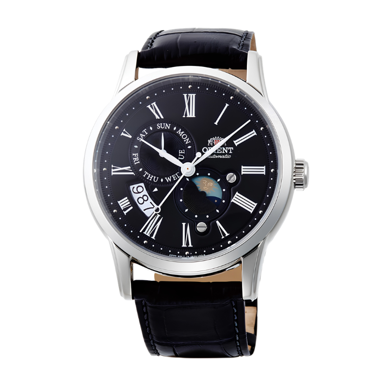 นาฬิกา ORIENT Classic รุ่น RA-AK0010B Sun & Moon Mechanical Men's watch