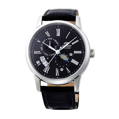นาฬิกา ORIENT Classic รุ่น RA-AK0010B Sun & Moon Mechanical Men's watch