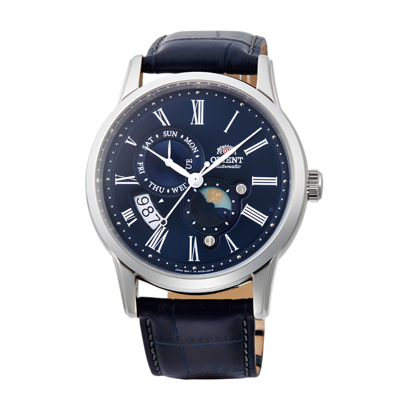 นาฬิกา ORIENT Classic รุ่น RA-AK0011D Sun & Moon Mechanical Men's watch