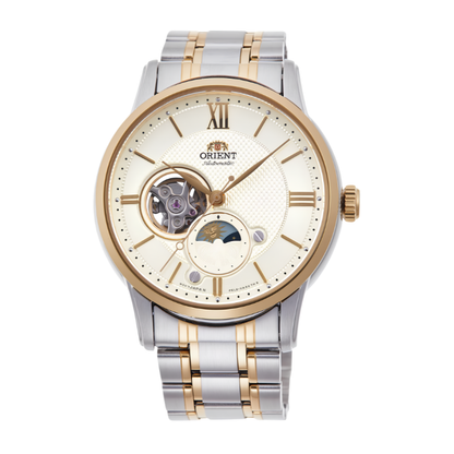 นาฬิกา ORIENT Classic รุ่น RA-AS0007S Sun & Moon Mechanical Men's watch